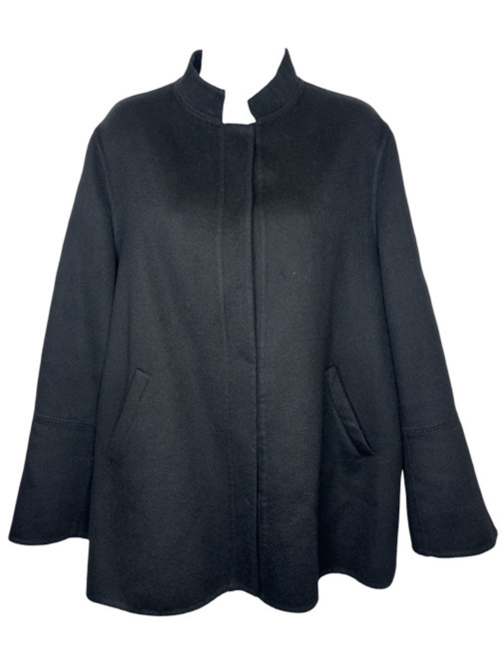 Agnona Black Cashmere Jacket